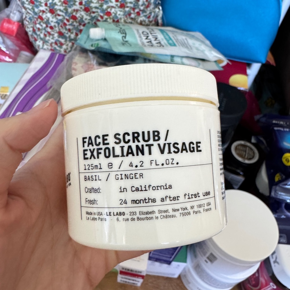 New Le Labo FACE SCRUB basil